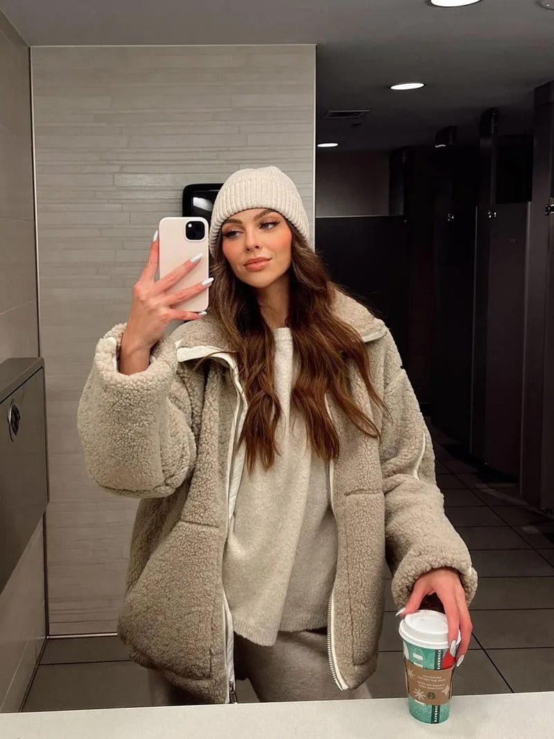 ZOFIA I FLEECE-WINTERJACKE