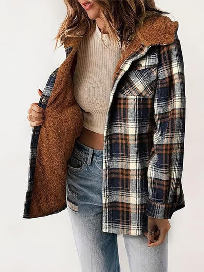 SASCHA I FLEECE-JACKE MIT KAPUZE