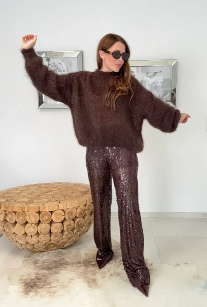 BRIGITTA I WARMES PULLOVER AUS WOLLE