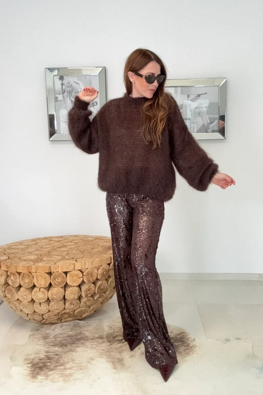 BRIGITTA I WARMES PULLOVER AUS WOLLE
