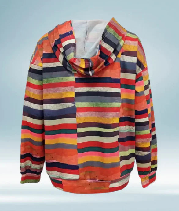 DORIS I TRENDIGE KAPUZEN-PULLOVER