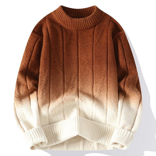STEFFEN I OMBRE STRICKPULLOVER